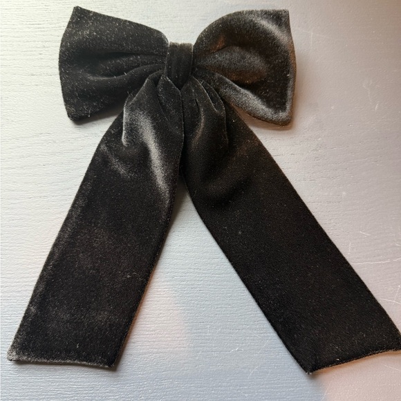 Hair Bow Set - J. Crew, Club Monaco - Black, Gray, and Plaid - Picture 2 of 5